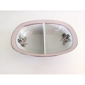 Rare Franconia Krautheim Palm Springs Divided Serving Bowl